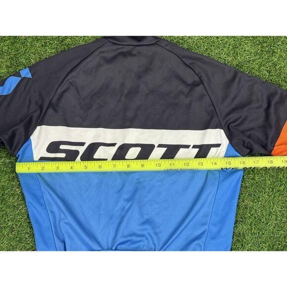 SCOTT RC Pro Cycling Jersey Short Sleeve | Men’s Size Small | Blue Orange Black - Picture 6 of 7